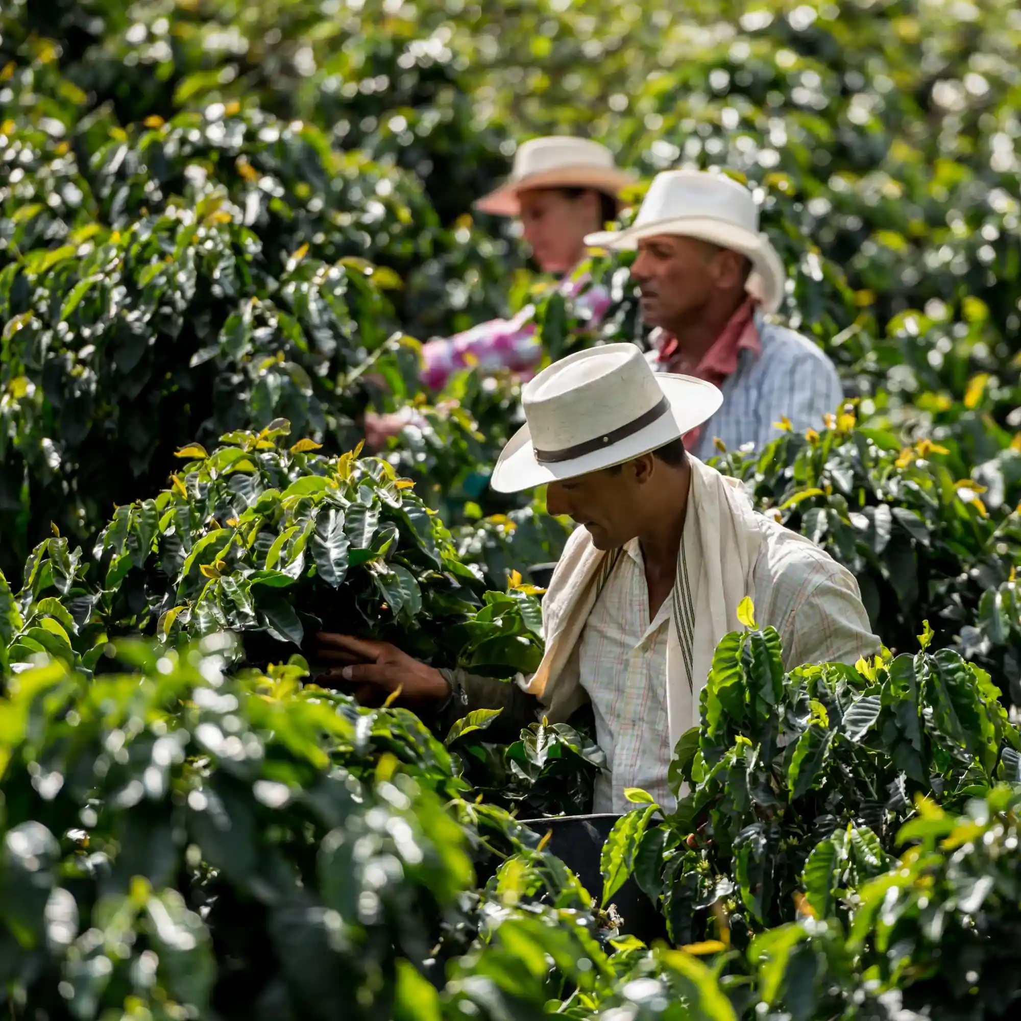 Culture de café Brésil Monte verde