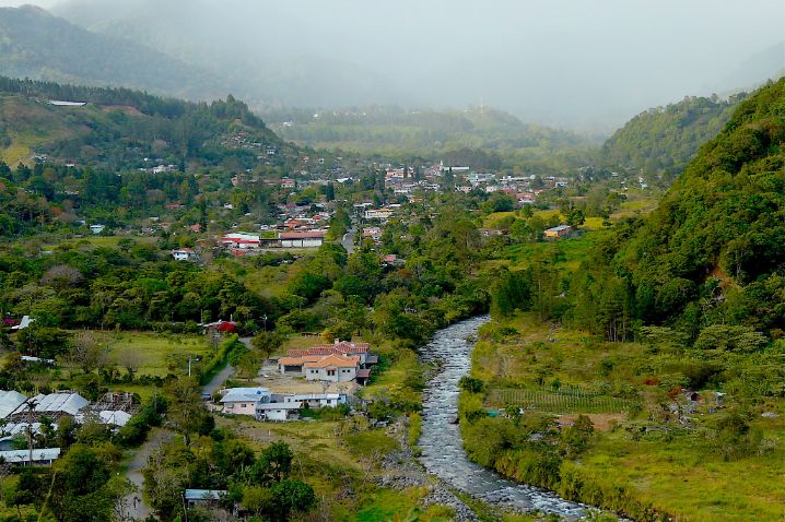 boquete aerial view